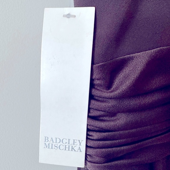 NWT Full length Badgley Mischka jeweled collar evening gown size 4 retail$995 - Picture 6 of 6